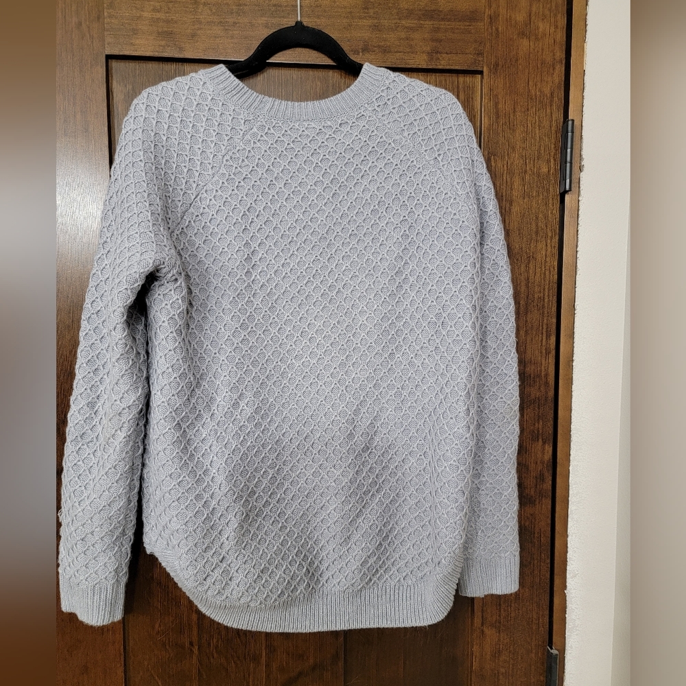 St John's Bay Medium Tall Cable Knit Sweater in Grey - Picture 2 of 6